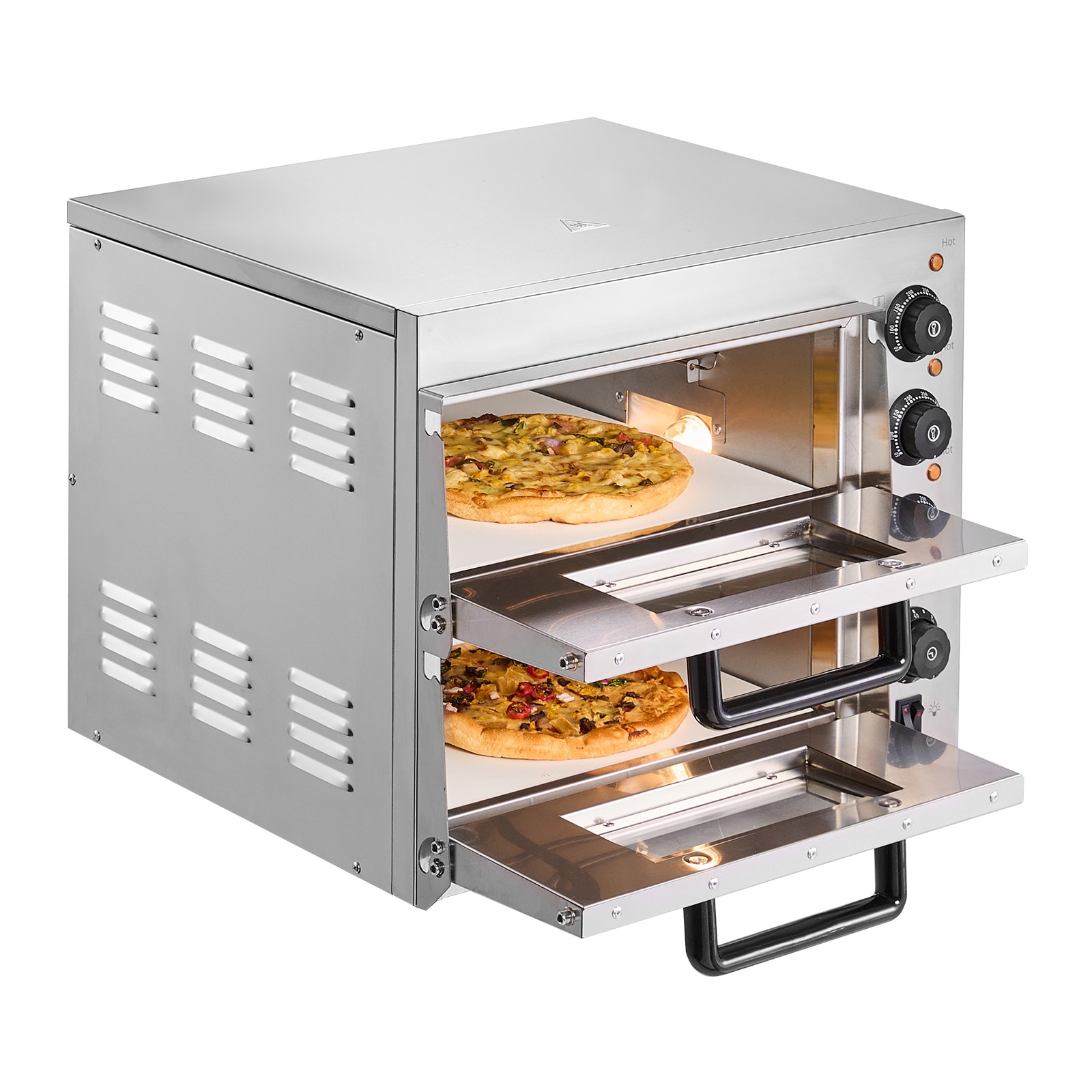 Professional Electric Countertop Pizza Oven For Commercial Use_voghion.com